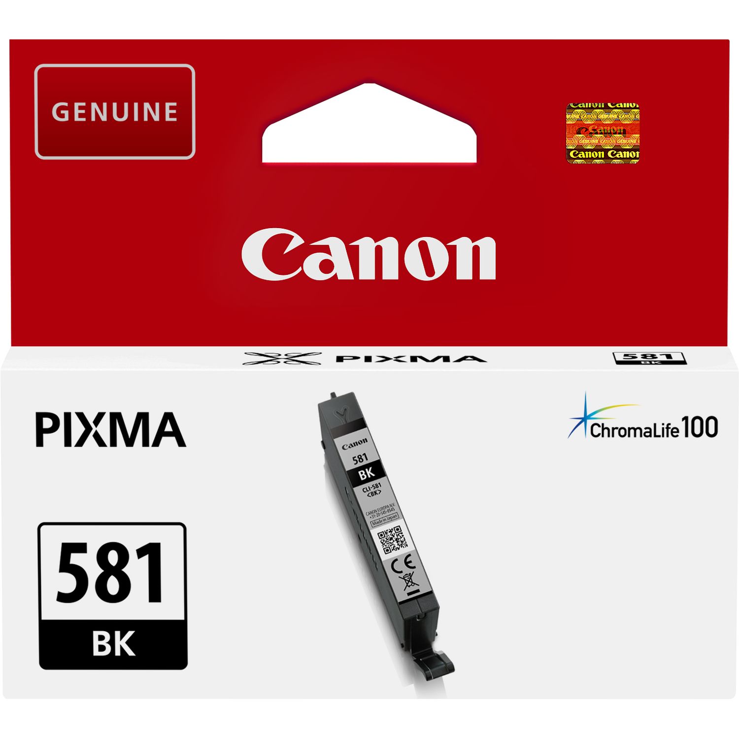 Canon CLI-581 BK Tintenpatrone 5,6ml für TS6150, TS8150, TS9150 schwarz
