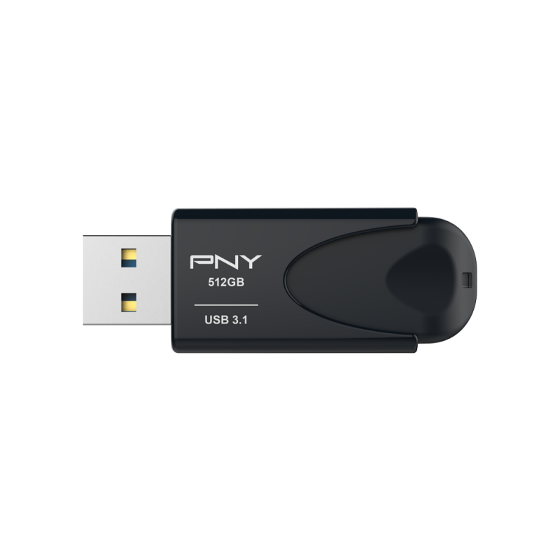 PNY Attache USB Stick 512GB USB 3.1, lesen 80MB/S schreiben 20MB/S