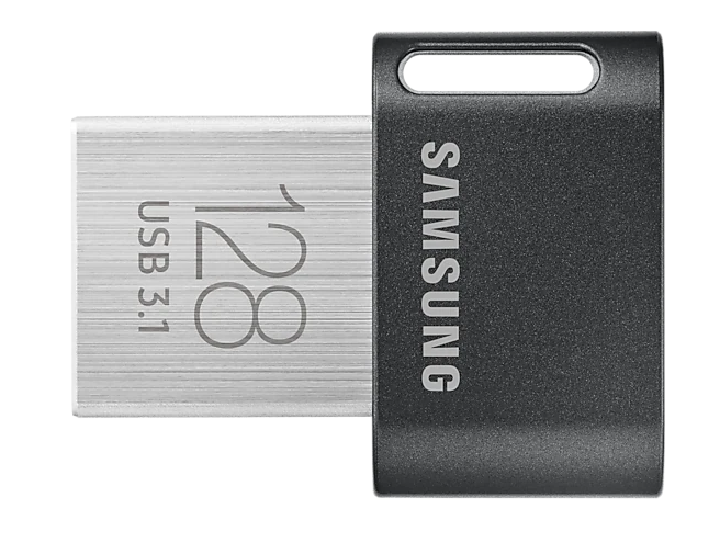 Samsung FIT Plus USB-Stick 128GB USB 3.1 schwarz 400MB/s