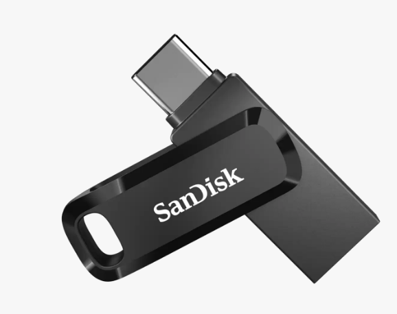 Sandisk Ultra Dual Drive Go USB-Stick 128GB USB-A + USB-C schwarz