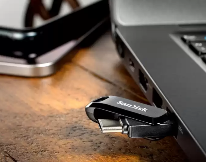 Sandisk Ultra Dual Drive Go USB-Stick 512GB USB-A + USB-C schwarz