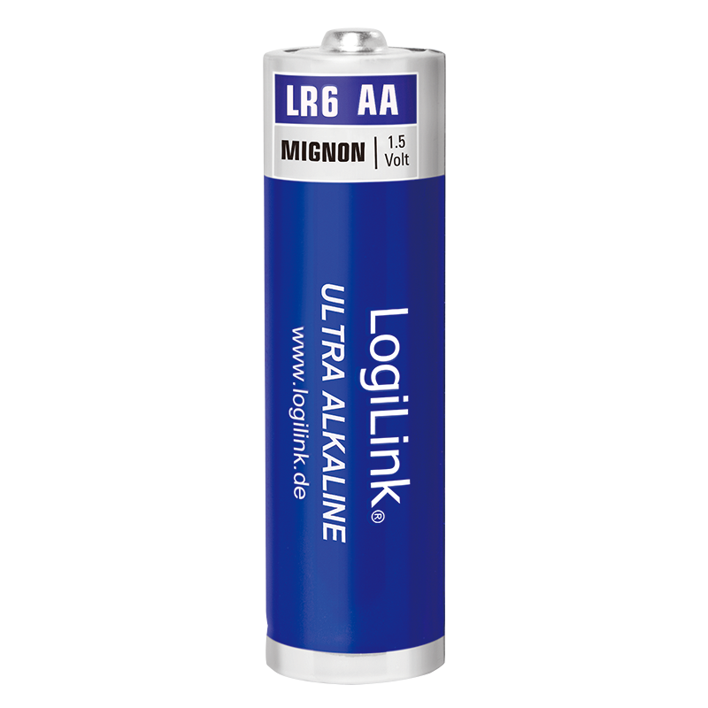 Batterie  4x Alkaline Ultra Power LR6, AA (Mignonzelle), 1.5 Volt, 4er Pack