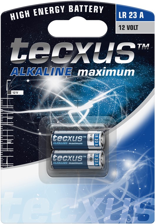 Batterie Tecxus LR23A  12V Alkaline 2er-Blister