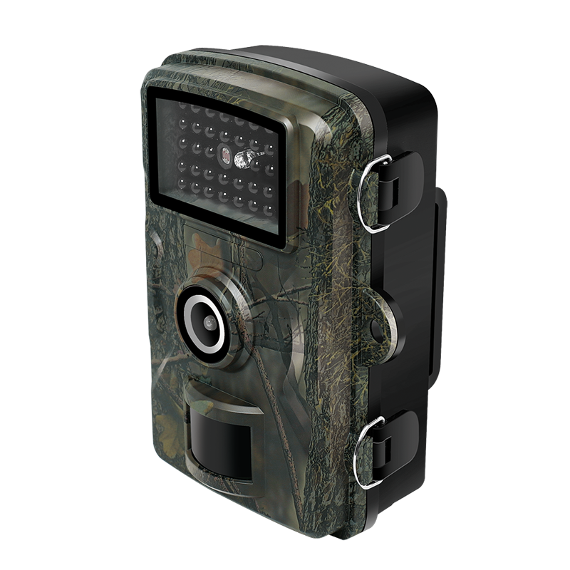 Wildkamera mit Nachtsicht, Wärme- & Bewegungsauslöser, IP66, camouflage