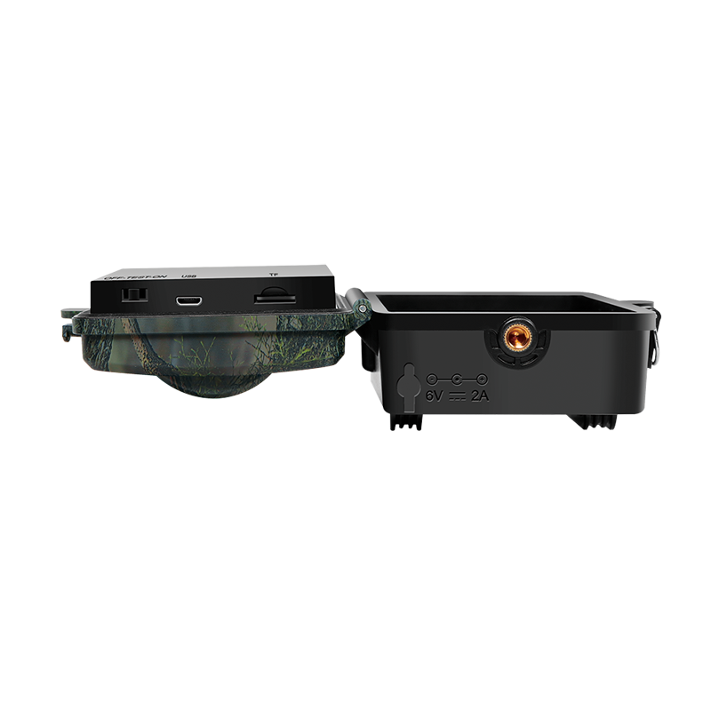 Wildkamera mit Nachtsicht, Wärme- & Bewegungsauslöser, IP66, camouflage